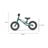 Bicicleta copii fara pedale Lionelo Bart Air green forest 12 inch
