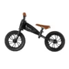 Bicicleta copii fara pedale QPlay Feduro Negru Balance bike