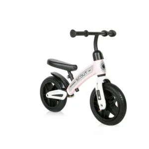 Bicicleta copii fara pedale Scout Air Pink de echilibru 10 inch