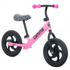 Bicicleta copii fara pedale Teddy Pink 11 inch
