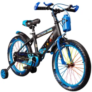 Bicicleta cu roti ajutatoare si bidon pentru apa Super Nova II