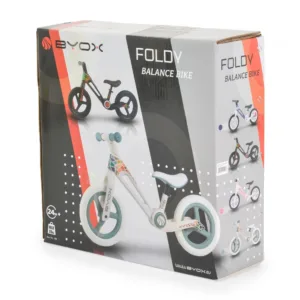 Bicicleta de echilibru fara pedale pentru copii Byox Foldy Blue