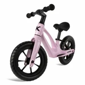 Bicicleta de echilibru fara pedale pentru copii Kidwell Vito Pink reglabila
