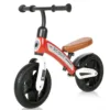 Bicicleta de echilibru fara pedale pentru fete roti cauciuc 10 inch Lorelli Scout Air Rosie