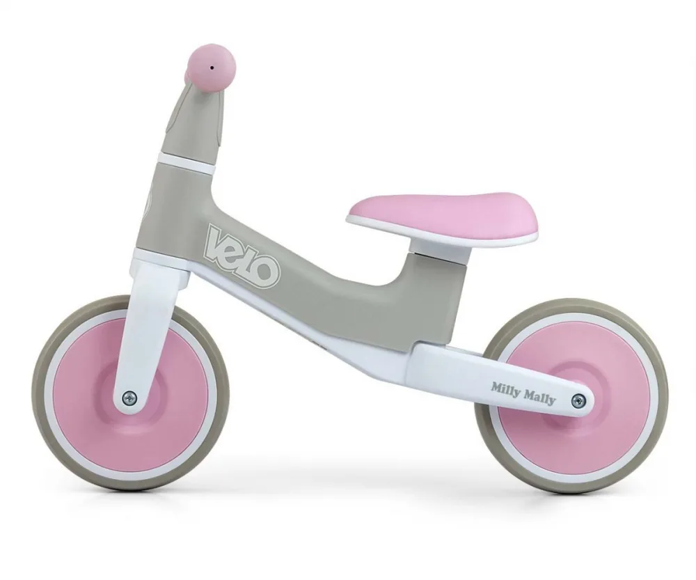 Bicicleta de echilibru pentru copii Milly Mally Velo Pink