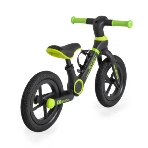 Bicicleta fara pedale Byox Orb Black cu roti 12 inch gonflabile