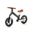 Bicicleta fara pedale Chipolino Spark Black White