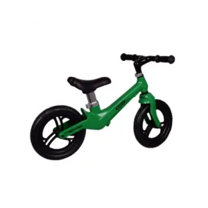 Bicicleta fara pedale Race Max Verde cadru din aliaj de magneziu