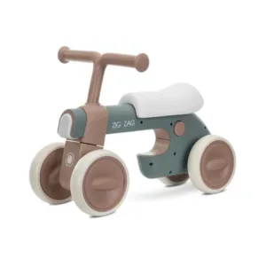 Bicicleta fara pedale cu 4 roti Lorelli Zig Zag Bej