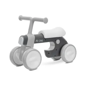 Bicicleta fara pedale cu 4 roti Lorelli Zig Zag Gri