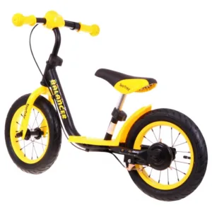 Bicicleta fara pedale cu frana