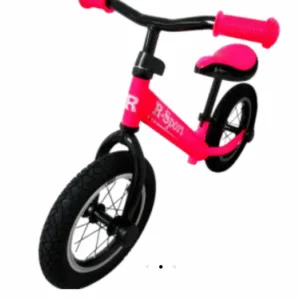 Bicicleta fara pedale cu roti gonflabile R2 R-Sport roz