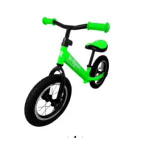 Bicicleta fara pedale cu roti gonflabile R2 R-Sport verde