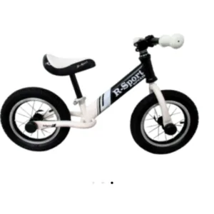 Bicicleta fara pedale cu roti gonflabile R8 R-Sport alb