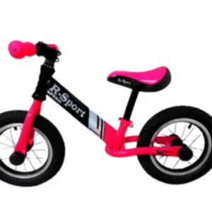 Bicicleta fara pedale cu roti gonflabile R8 R-Sport roz