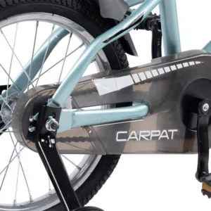 Bicicleta pentru copii 4-6 ani Carpat C16177A Verde Menta 16 inch cu roti ajutatoare