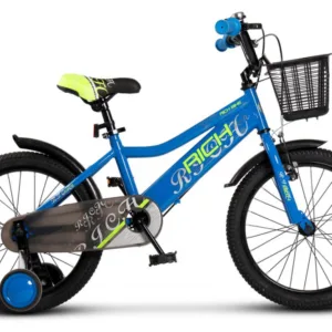 Bicicleta pentru copii 5-7 ani Rich R1805A AlbastruVerde 20 inch