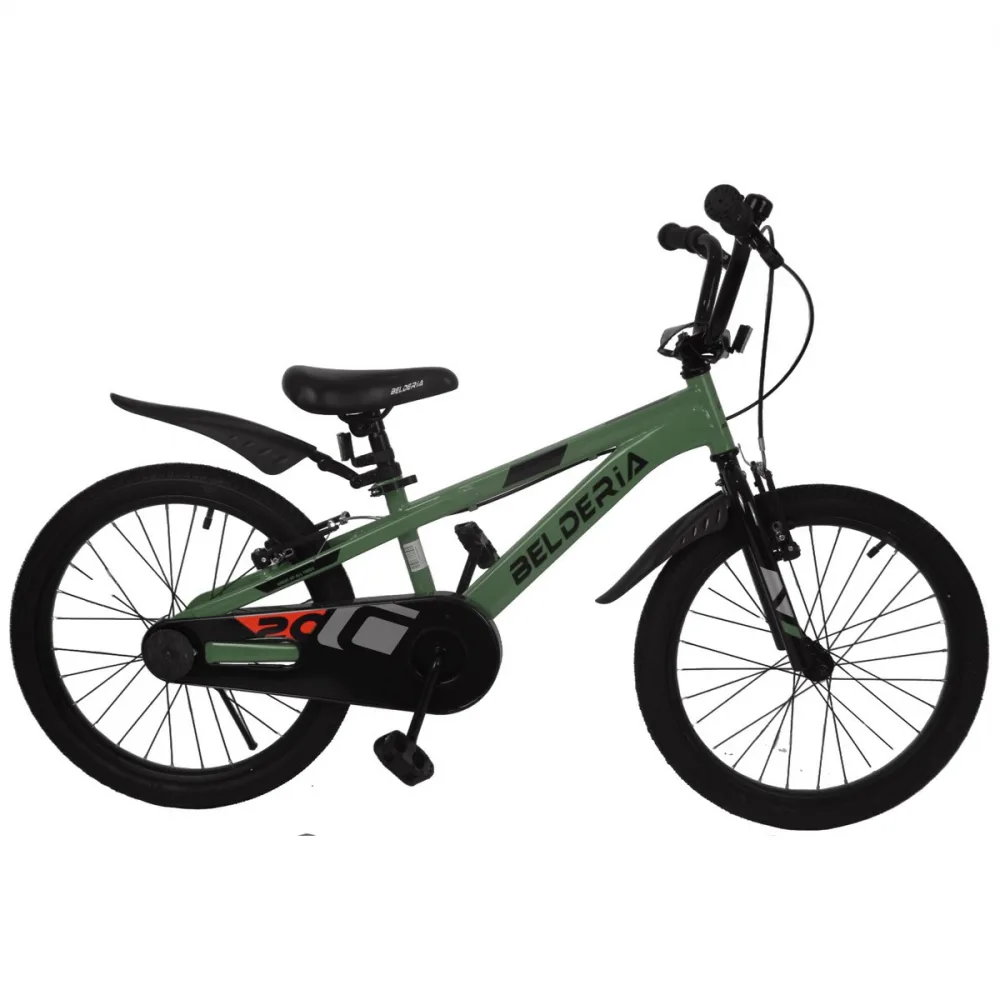 Bicicleta pentru copii Belderia Cross Verde 8-12 ani