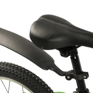 Bicicleta pentru copii Carpat PRO C16144B 16 inch VerdeAlbastru 4-6 ani Cadru aluminiu cu Suspensie