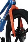 Bicicleta pentru copii Carpat PRO C18144B 18 inch AlbastruPortocaliu 5-7 ani Cadru aluminiu cu Suspensie