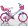 Bicicleta pentru copii Dino Bikes Alyssa Roz Alb 3-6 ani