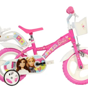 Bicicleta pentru copii Dino Bikes Barbie roz 12 inch