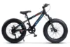 Bicicleta pentru copii Fat Bike Velors Hercules V20235D NegruAlbastruPortocaliu 20 inch