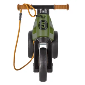 Bicicleta pentru copii Funny Wheels Rider SuperSport Khaki 2 in 1 fara pedale