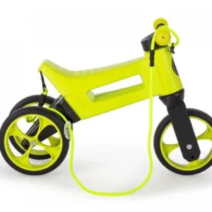 Bicicleta pentru copii Funny Wheels Rider SuperSport Lime 2 in 1 fara pedale