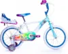 Bicicleta pentru copii Huffy Frozen 16 inch cu roti ajutatoare si cosulet