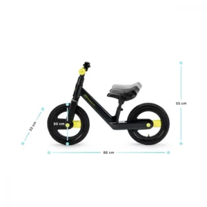 Bicicleta pentru copii KinderKraft Goswift roz fara pedale