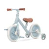 Bicicleta pentru copii Lorelli Energy Blue de tranzitie 2 in 1 cu pedale si roti auxiliare 2-5 ani