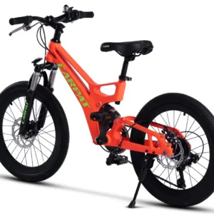 Bicicleta pentru copii MTB-FS Carpat C20344A PortocaliuVerde