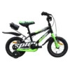 Bicicleta pentru copii Novokids SplendOr Boom Pro Edition Verde Cu bidon pentru apa