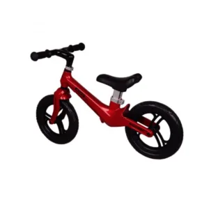 Bicicleta pentru copii Race Max Rosu fara pedale cu cadru din magneziu