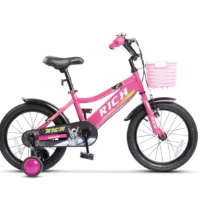 Bicicleta pentru copii Rich Bike R1405A RozAlb