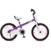 Bicicleta pentru copii Royal Baby Honey Children Mov cu ghidon reglabil