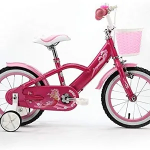 Bicicleta pentru copii Royal Baby Mermaid Roz cu roti ajutatoare