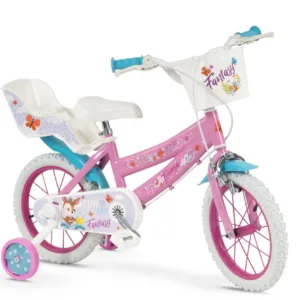 Bicicleta pentru copii Toimsa Fantasy Walk 14 inch cu roti ajutatoare