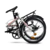 Bicicleta pentru copii Velors Polo V2053A AlbRosu 20 inch Pliabila