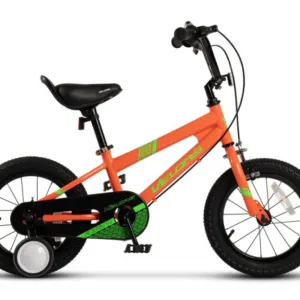 Bicicleta pentru copii Velors V1403B PortocaliuVerde 14 inch