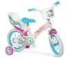 Bicicleta pentru fetite Toimsa Hello Kitty 14 inch cu roti ajutatoare