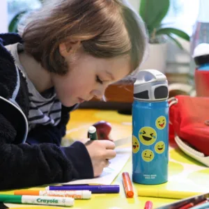 Bidon din aluminiu Miracle Alu Emoticon 0.6L