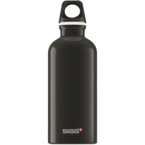 Bidon din aluminiu Sigg Traveller black 0.4l