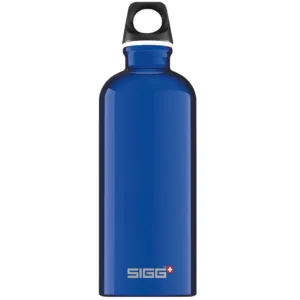 Bidon din aluminiu Traveller Dark Blue 0.6L