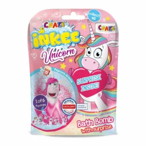 Bila efervescenta Inkee Craze cu surpriza figurina Unicorn