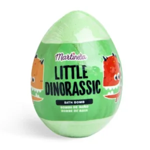 Bila efervescenta de baie Little Dinorassic Surprise Bath Bomb Martinelia verde