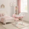 Birou cu scaunel pentru copii pink