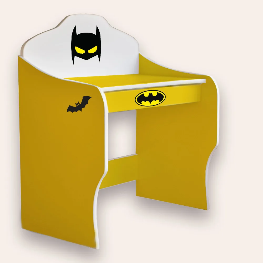 Birou pentru copii CameraMagica Batman galben