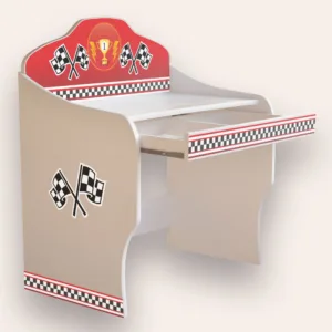 Birou pentru copii CameraMagica Cars Race alb